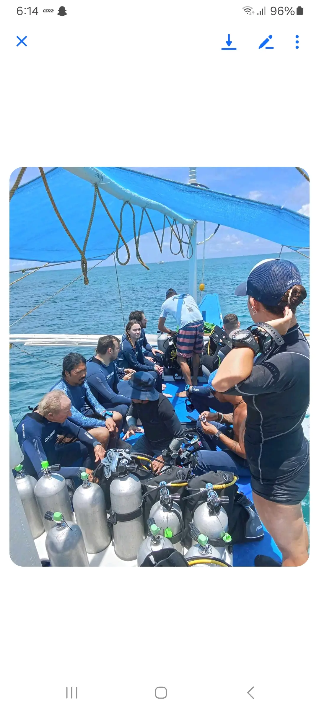 Diniwid dive — Apr 16, 2025