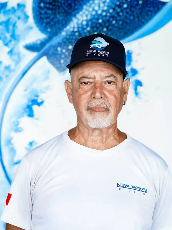 Pancho, Instructor and Equipment Manager at New Wave Divers