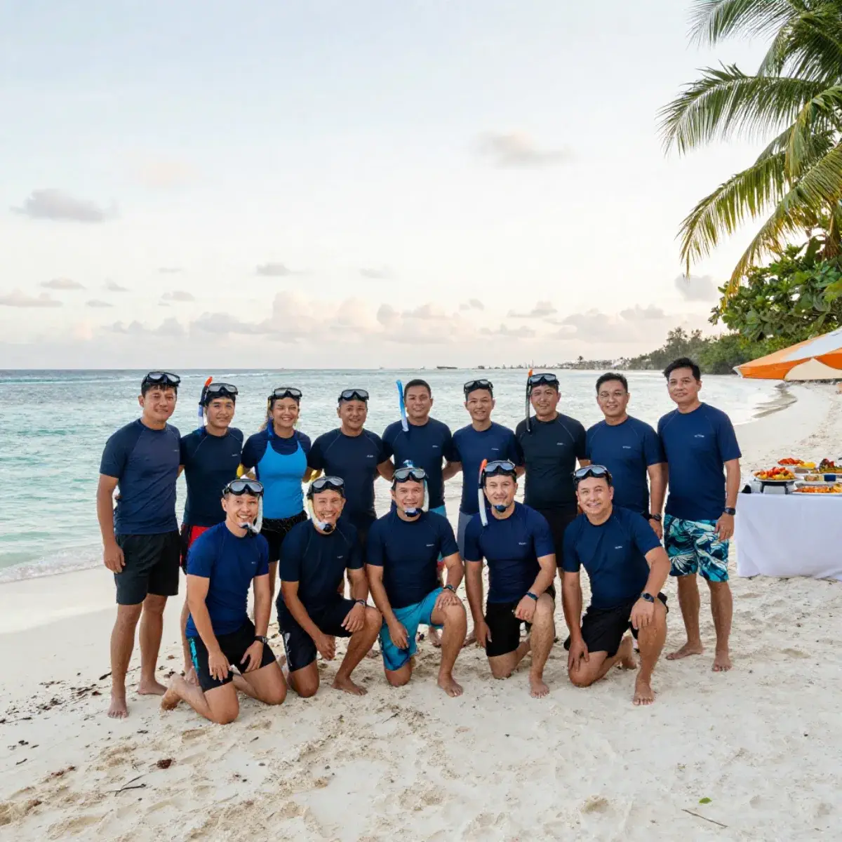 Group Snorkeling Team Beach Boracay