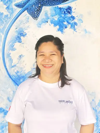 Irine, Admin, HR and Receptionist at New Wave Divers