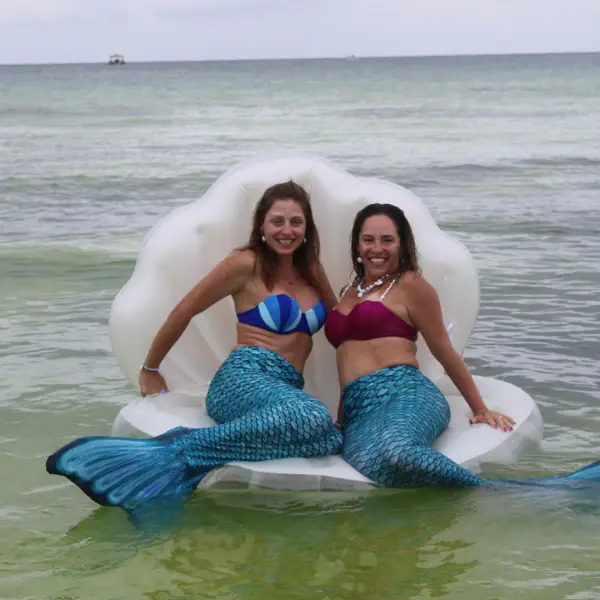 Mermaid Tail and Shell for Friends