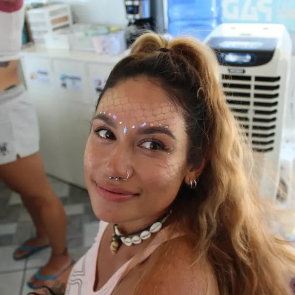 Mermaiding Makeup in Boracay