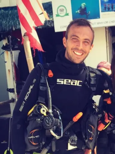 Yann, Diving Instructor at New Wave Divers