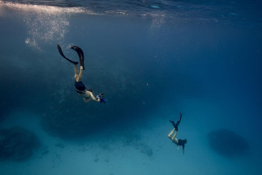 Try freediving in Boracay with zero experience. New Wave Divers offers two beginner sessions — pool or ocean — guided by certified PADI instructors.